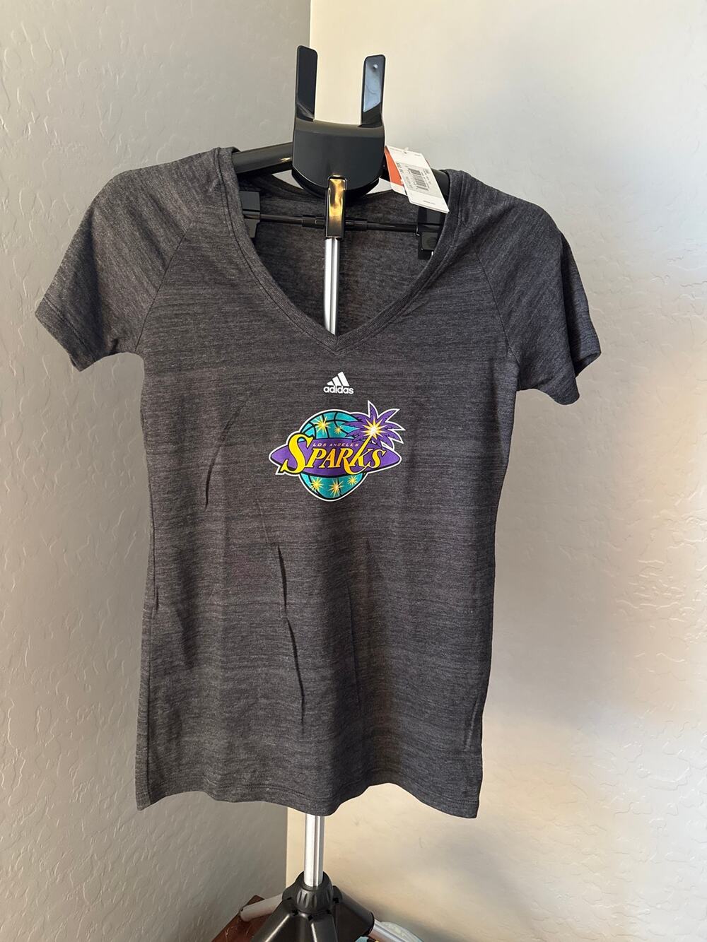 LA Sparks WNBA Adidas Women’s T-Shirt Size M NWT